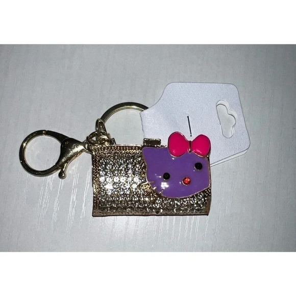 NWT Kitty mini purse keychain. - Picture 1 of 2